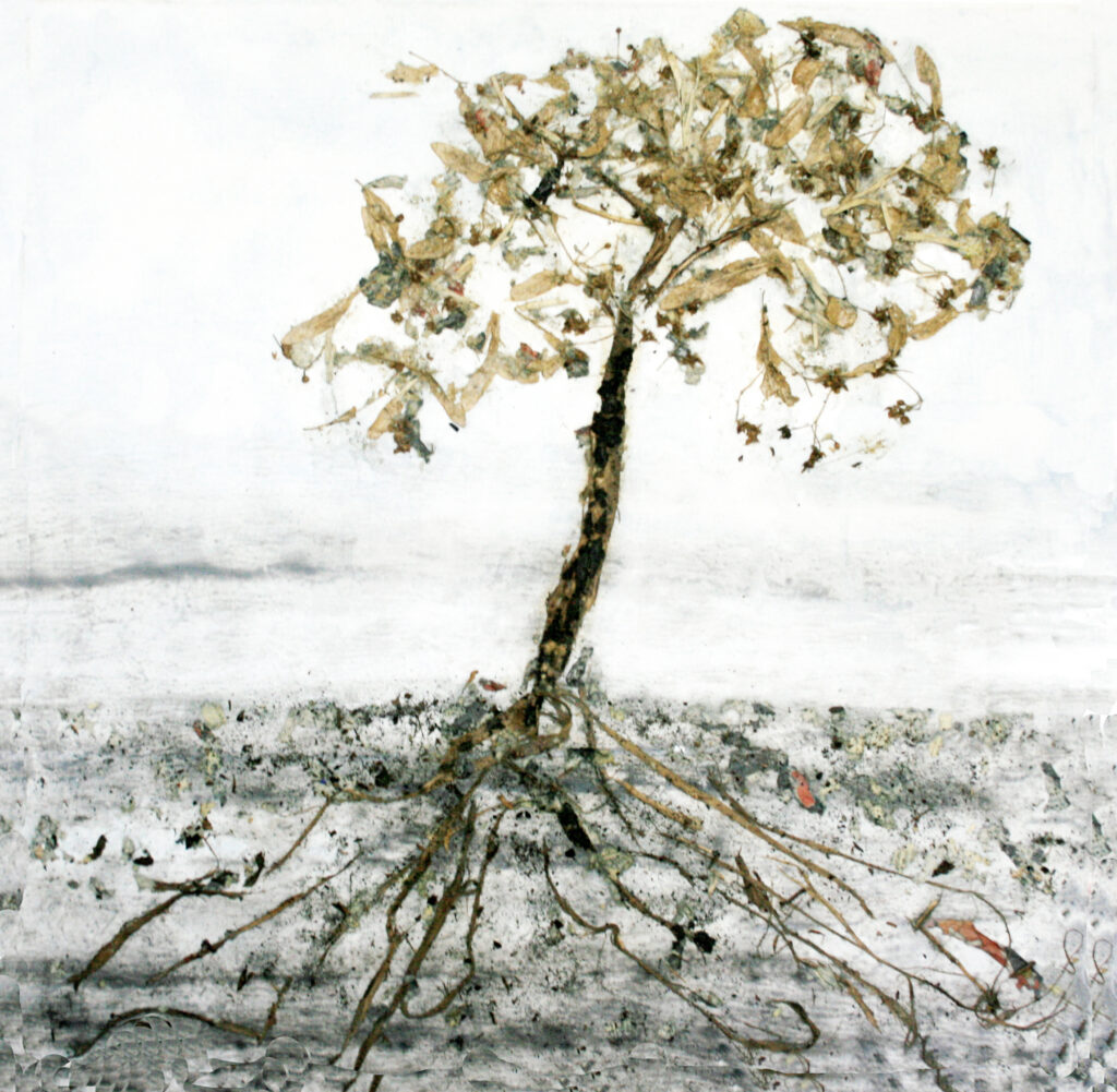 „Der Baum“, 60 x 60 cm, 2025